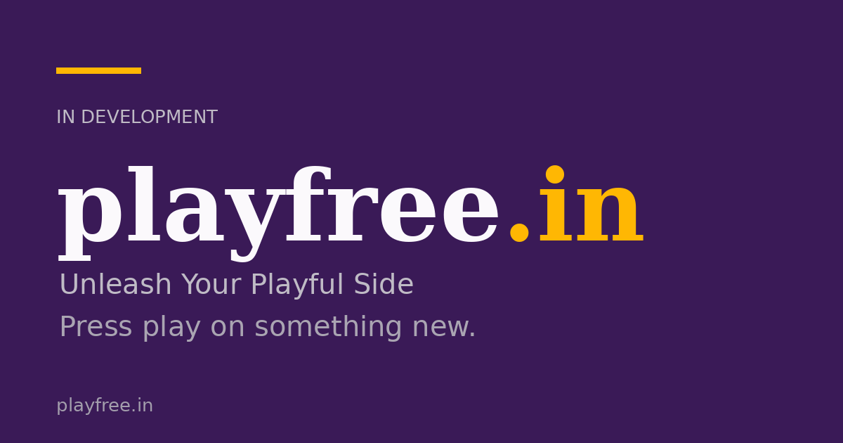 Link preview image for playfree.in